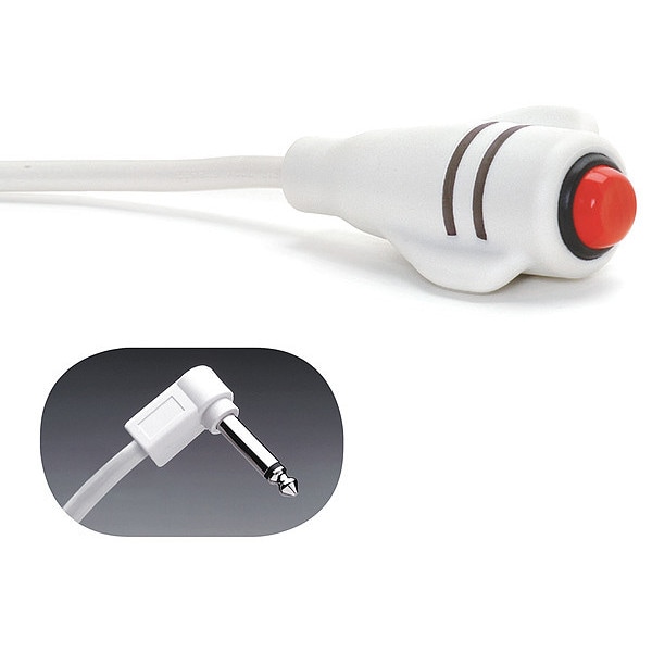 Call Cord, 1/4" Phone Plug, Double, 7 ft.