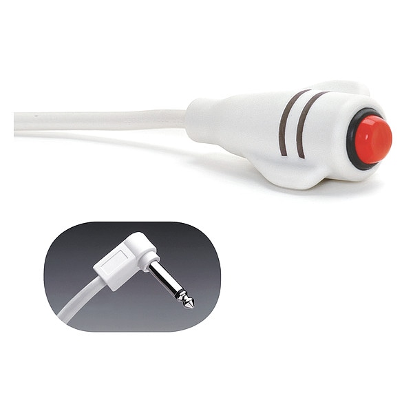 Call Cord, 1/4" Phone Plug, Single, 10 ft.