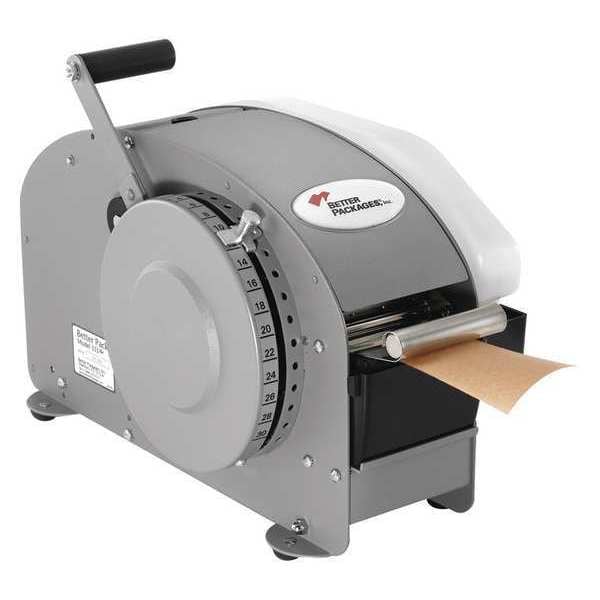 Better Pack 333 Plus With Heater Lever Gum Tape Dispenser, Gray, 1/Each