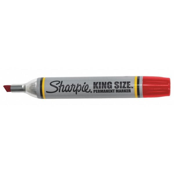 Sharpie King Size Markers, Red, PK12