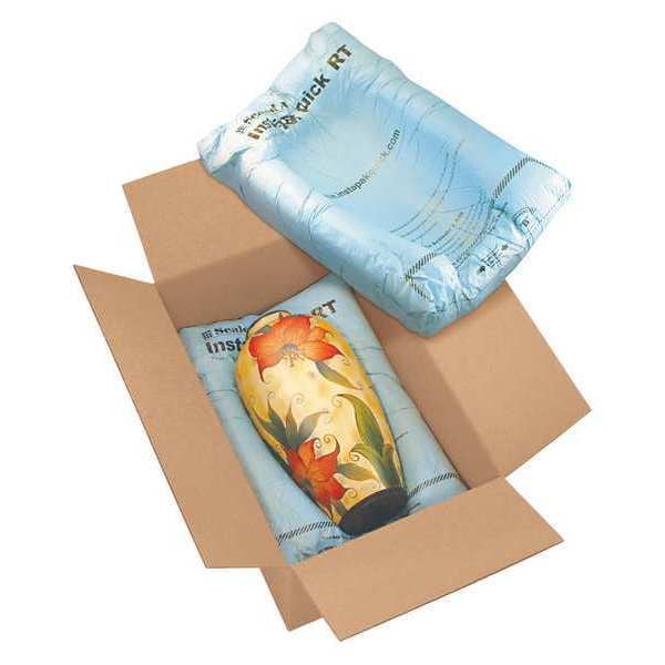 Instapak Quick RT Expandable Foam Bags (Bulk Pack), 18" x 18", Blue, 128/Case