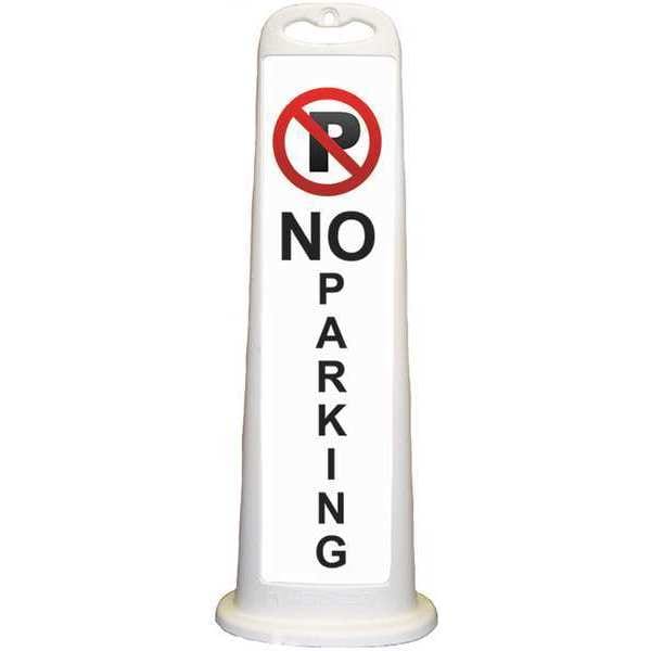 Flat Panel Channelizer, White, No Parking