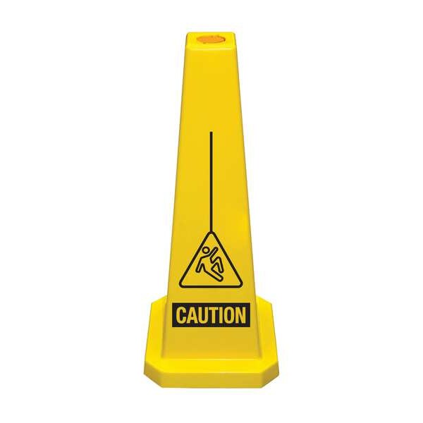 Lamba Cones, 36", Yellow Caution
