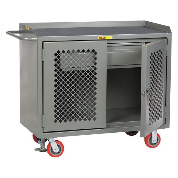 Bench Cabinet, Doors, HD Drawer, Vinyl Mat
