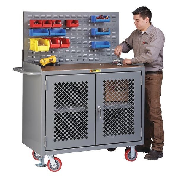Bench Cabinet, Louver, Shelf, Hardboard