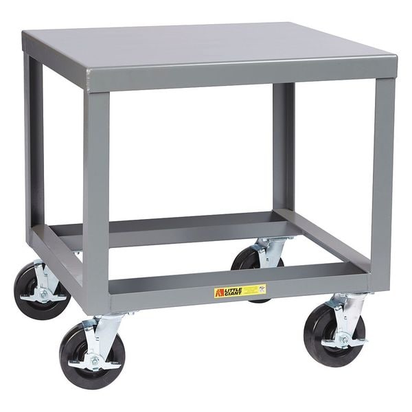 Mobile Machine Table, 30" W, 30" Height, 3600 lb.