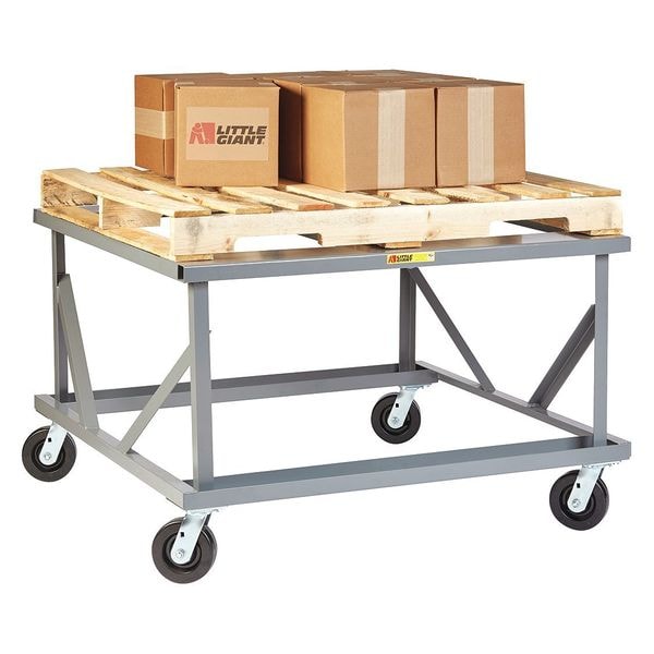 Mobile Pallet Stand, 3600 lb., 42x48