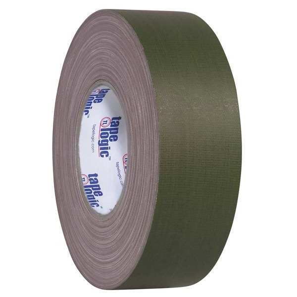 Tape Logic Gaffers Tape, 11.0 Mil, 2" x 60 yds., Olive Green, PK24