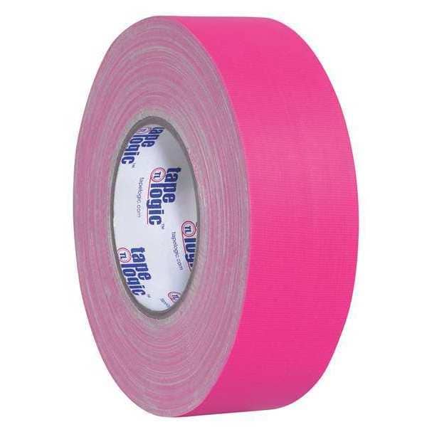 Tape Logic Gaffers Tape, 11.0 Mil, 2" x 50 yds., Fluorescent Pink, PK24