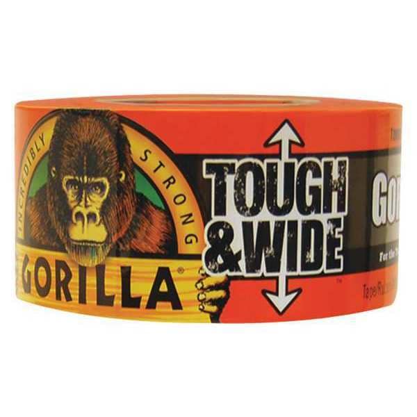 Gorilla Duct Tape, 3 x 25 yd, Black