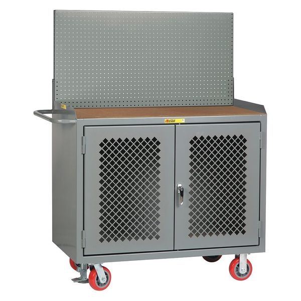 Bench Cabinet, Pegboard Panel, Hardboard