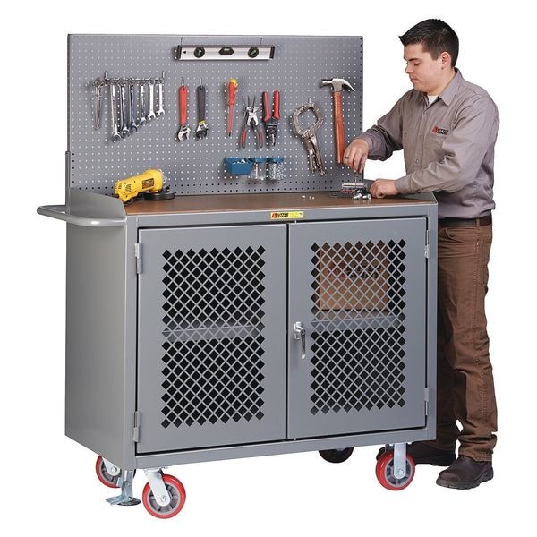 Bench Cabinet, Pegboard, Shelf, Hardboard