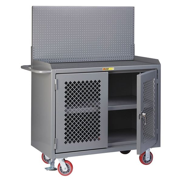 Bench Cabinet, Pegboard, Shelf, Vinyl Mat