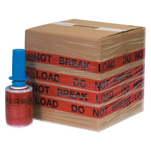 IdentiWrap, DNBLoad, 500 ft., PK6, 5" W x 500' L, Red/Black