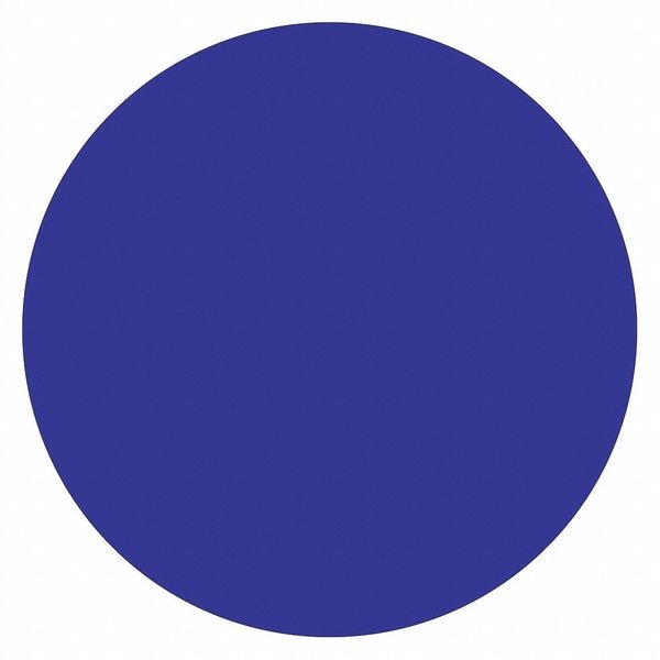 Tape Logic Inventory Circle Labels, 3", Dark Blue, 500/Roll