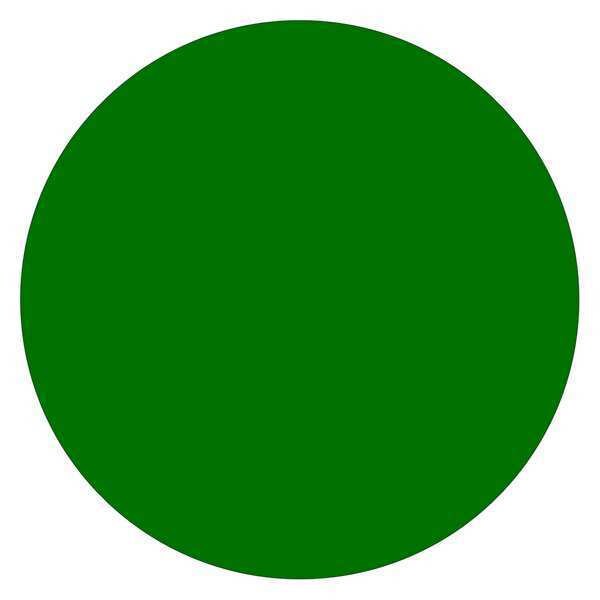 Tape Logic Inventory Circle Labels, 2", Green, 500/Roll