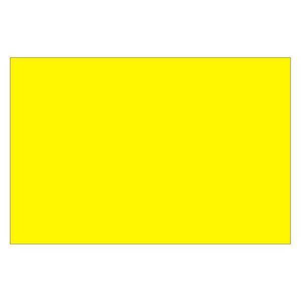 Tape Logic Inventory Rectangle Labels, 2" x 3", Fluorescent Yellow, 500/Roll