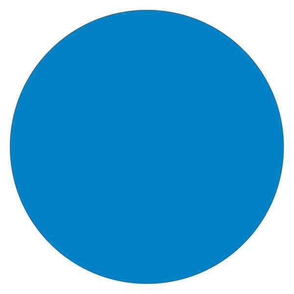 Tape Logic Inventory Circle Labels, 3", Light Blue, 500/Roll