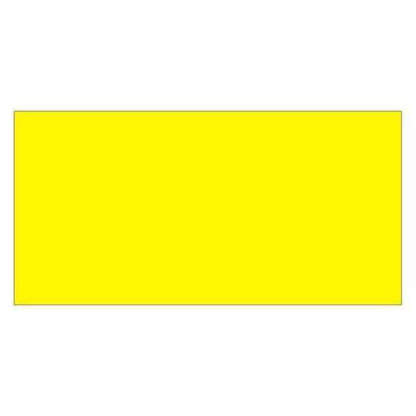 Tape Logic Inventory Rectangle Labels, 2" x 4", Fluorescent Yellow, 500/Roll