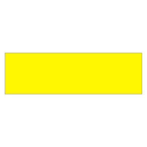 Tape Logic Inventory Rectangle Labels, 3" x 10", Fluorescent Yellow, 250/Roll
