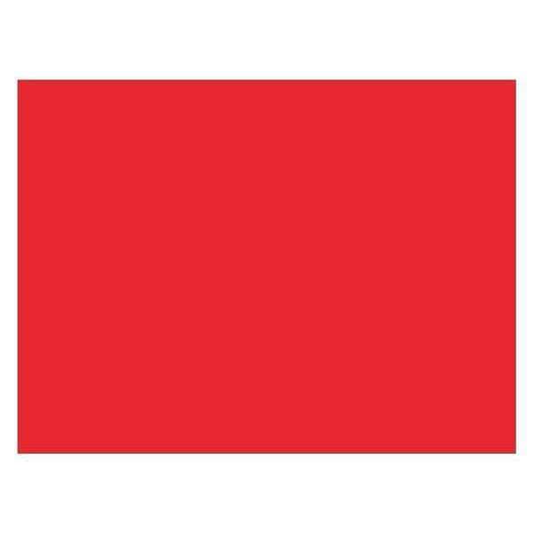 Tape Logic Inventory Rectangle Labels, 3" x 4", Fluorescent Red, 500/Roll