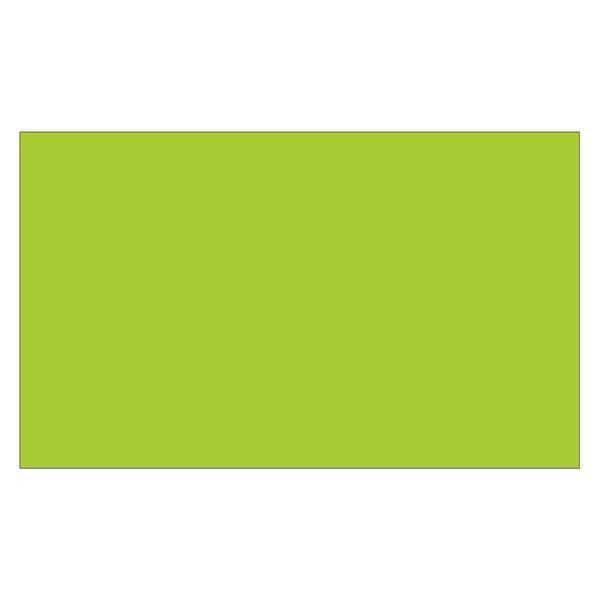 Tape Logic Inventory Rectangle Labels, 3" x 5", Fluorescent Green, 500/Roll