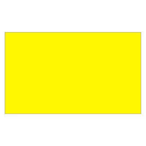 Tape Logic Inventory Rectangle Labels, 3" x 5", Fluorescent Yellow, 500/Roll