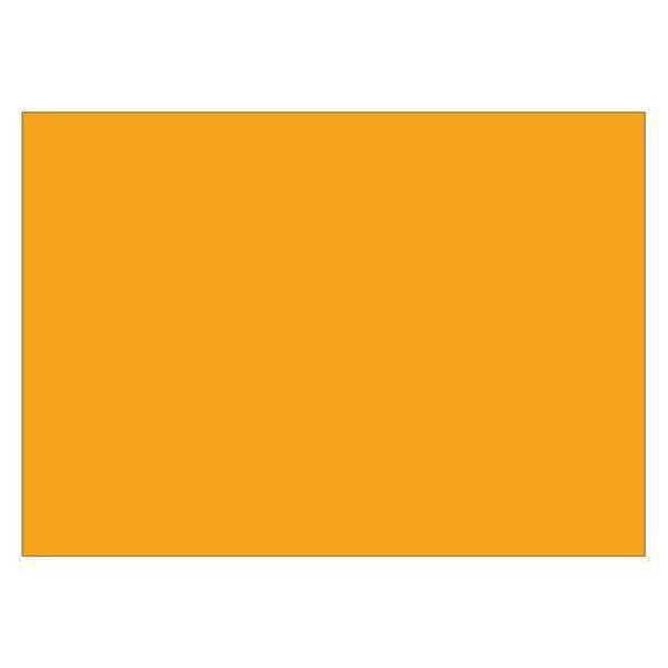 Tape Logic Inventory Rectangle Labels, 5" x 7", Fluorescent Orange, 500/Roll