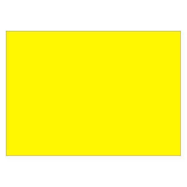 Tape Logic Inventory Rectangle Labels, 5" x 7", Fluorescent Yellow, 500/Roll