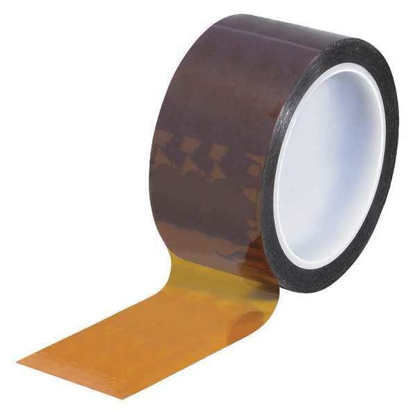 Kapton Tape, 2" x 36 yds., Amber, 1/Case