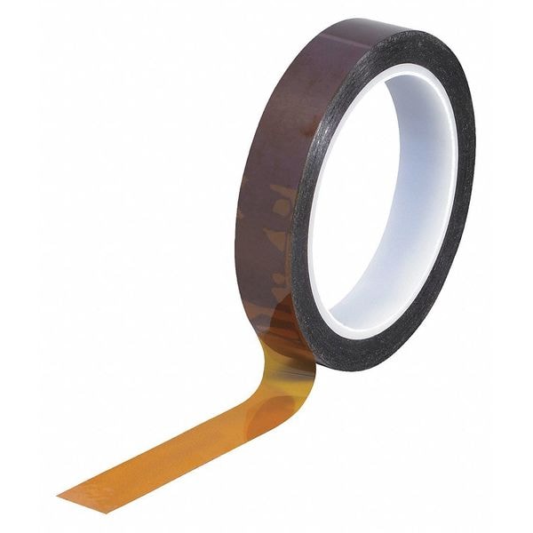 Kapton Tape, 3/4" x 36 yds., Amber