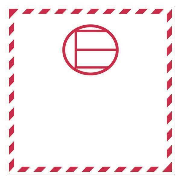 Tape Logic Labels, "Air Excepted Quantities, 4 1/4" x 4 1/4", Red/White/Black, 500/Roll