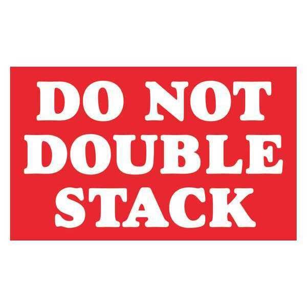 Tape Logic Labels, (Two Red Arrows Over Red Bar), 4" x 6", 500/Roll