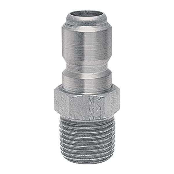 Straight-Thru SS303 Plug, 1/4"MPT