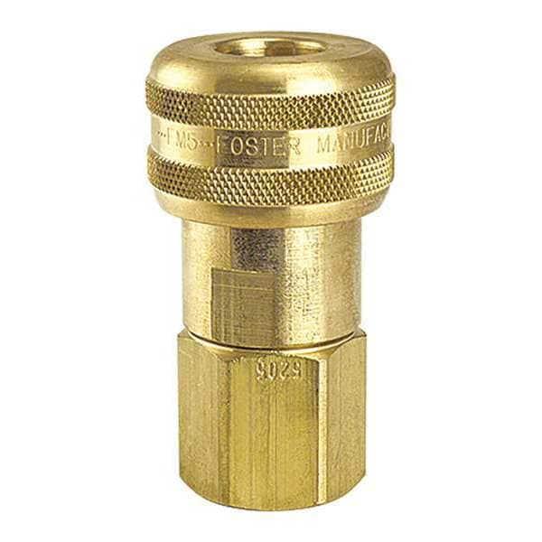 Industrial Interchange, Sckt, Brass, 1/2"