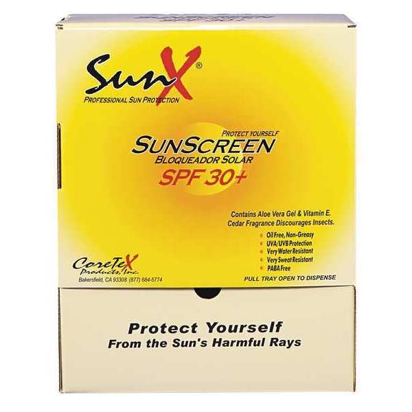 Sunscreen, Single Dose Pouch, PK100