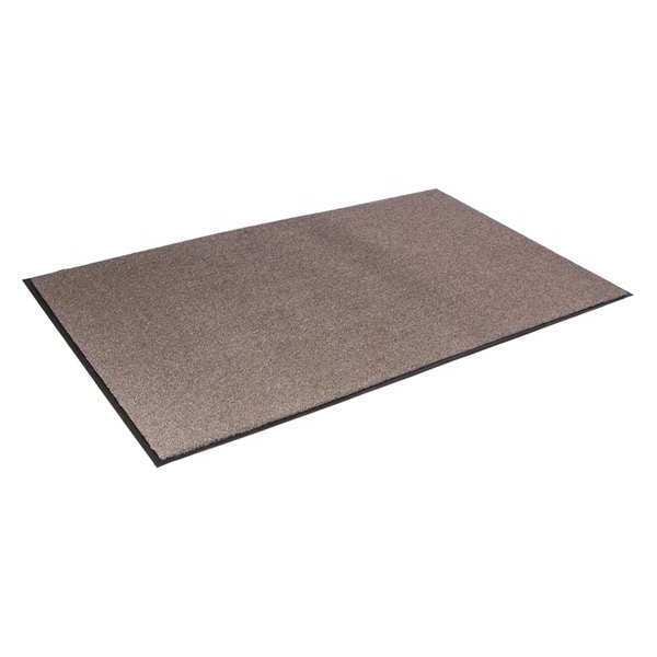 Carpeted Wiper Mat, Carpet, Brown, 3' W x 10' L