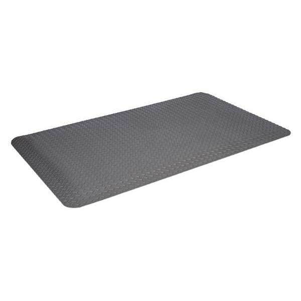 Antifatigue Mat, 75 ft. L x 3 ft. W, Gray