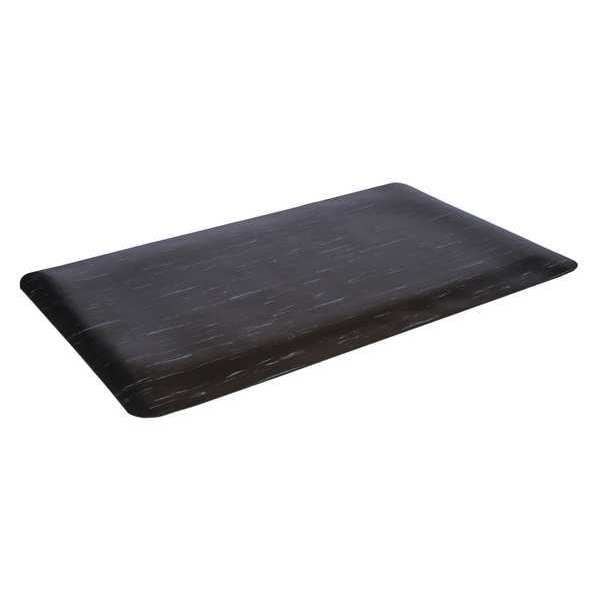 Antifatigue Mat, 3 ft. L x 2 ft. W, Black