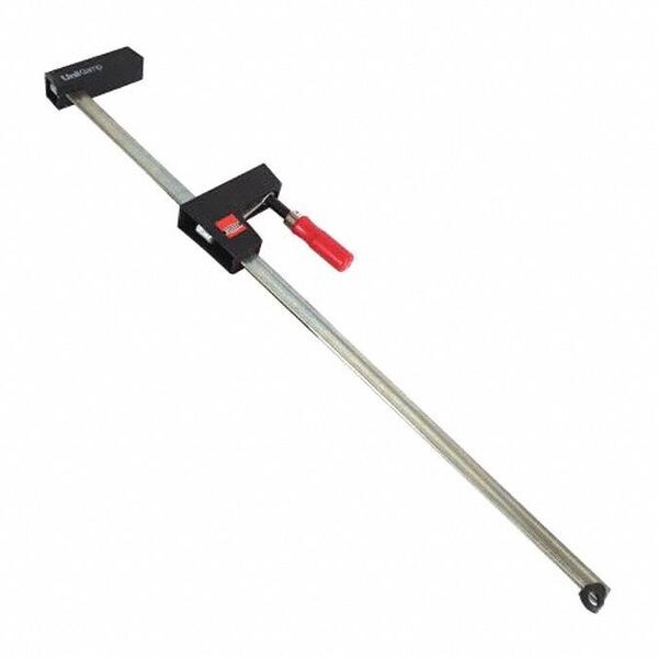 24" Parallel Clamp, Wood Handle and 3-1/8" Throat Depth