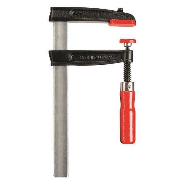 12" Bar Clamp, Wood Handle and 5-1/2" Throat Depth