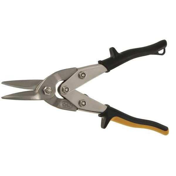 Aviation Snip Straight Cut, 9-1/2", Straight, 9-1/2"