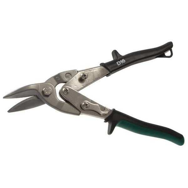 Aviation Snip Left Cut, 9-1/2", Left, 9-1/2"