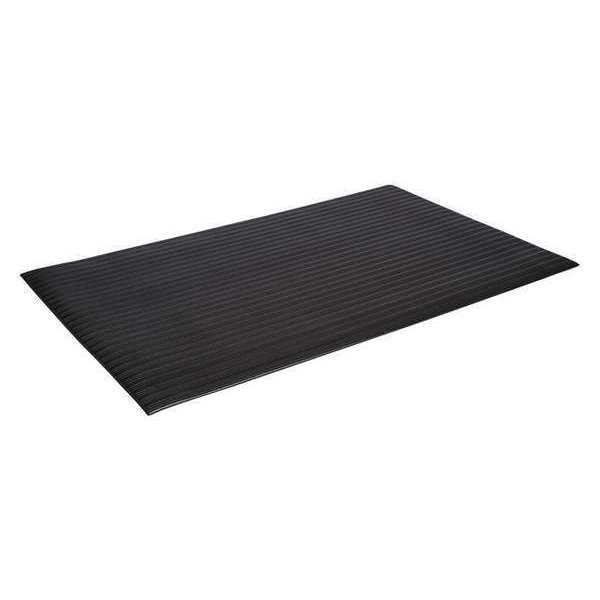 Antifatigue Mat, 3 ft. L x 2 ft. W, Black