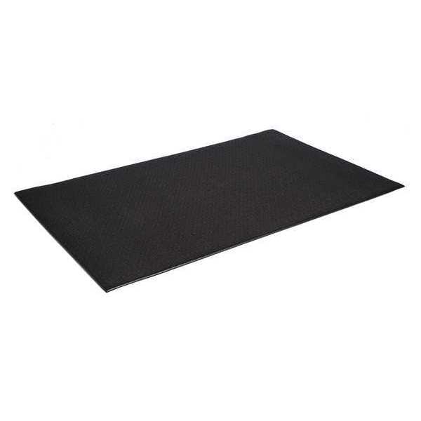 Antifatigue Mat, 12 ft. L x 3 ft. W, Black