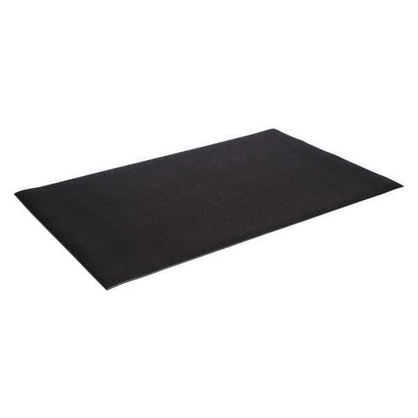 Antifatigue Mat, 12 ft. L x 3 ft. W, Black