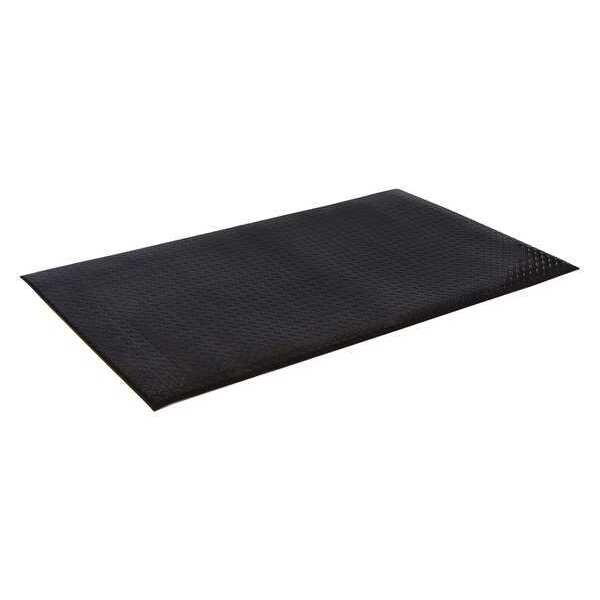 Antifatigue Mat, 5 ft. L x 3 ft. W, Black