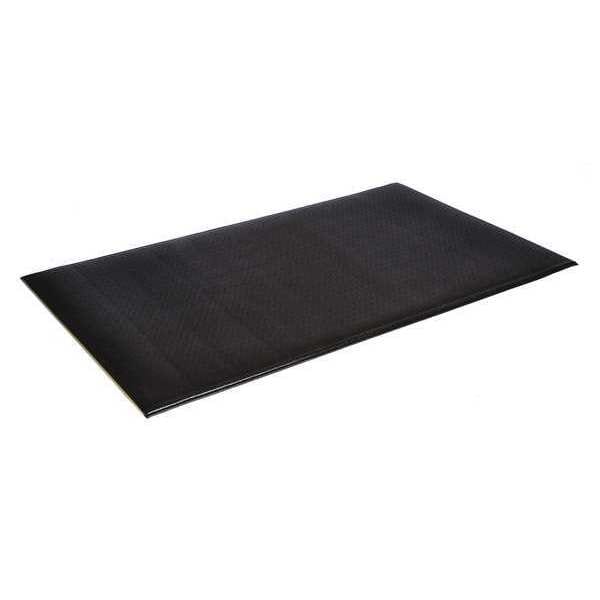Antifatigue Mat, 12 ft. L x 3 ft. W, Black