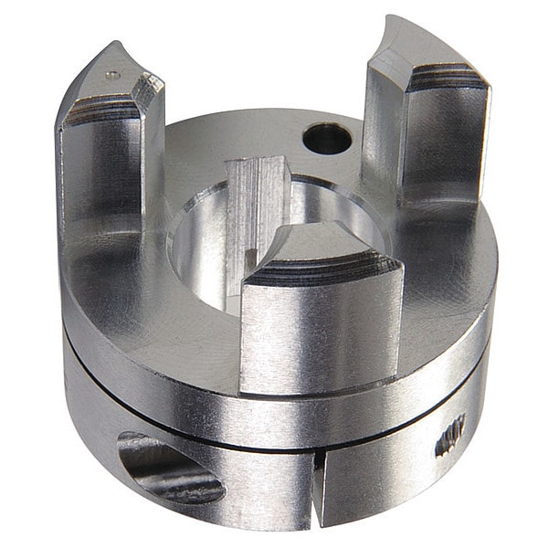 Clamp Jaw Coupling Hub, 13mm, Aluminum