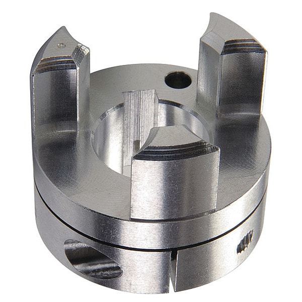 Clamp Jaw Coupling Hub, 13mm, Aluminum